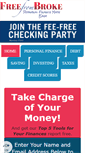 Mobile Screenshot of freefrombroke.com